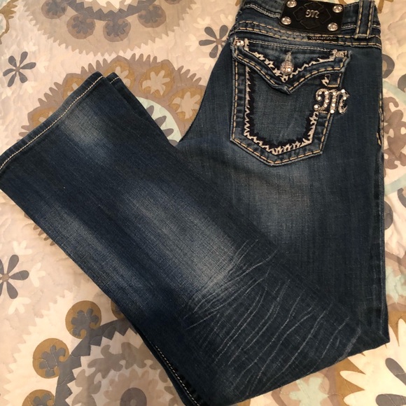 Miss Me Boot cut jeans Size 27 - Picture 3 of 8